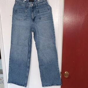 Stylish Blue Flare Women's Jeans